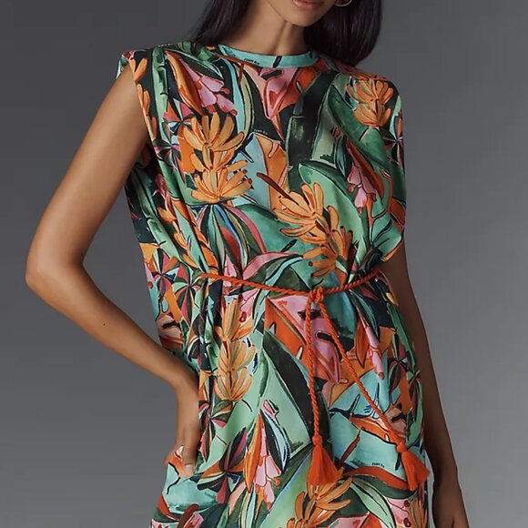 NWT Farm Rio x Anthropologie Dress - Picture 2 of 5